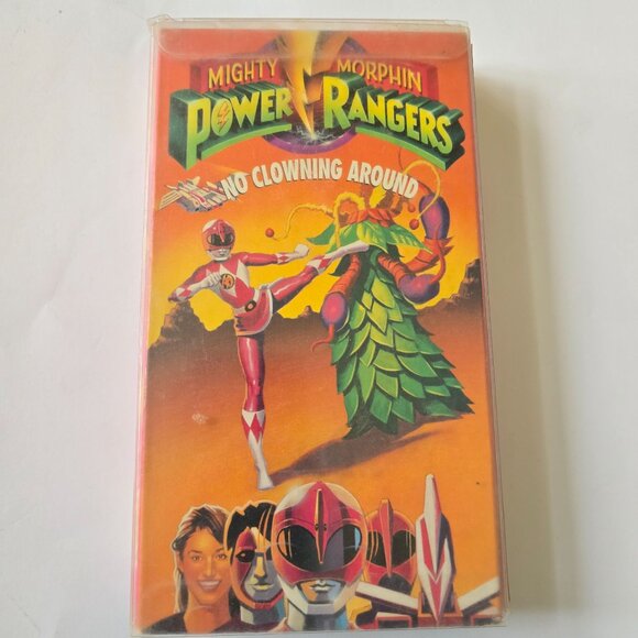 No Clowning Around VHS Mighty Morphin Power Rangers - Picture 6 of 10